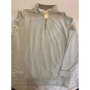 Peter Millar Smart Batch Systems Pullover 1/4 Zip Long Sleeve Athletic‎ Top |S1